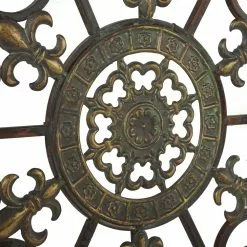 Grayson Lane 29-in X 29-in Brown Iron Rustic Wall -GRAYSON LANE SHOP 330940724 AlternateImage6