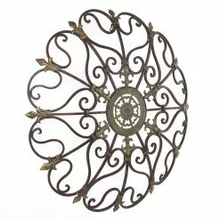 Grayson Lane 29-in X 29-in Brown Iron Rustic Wall -GRAYSON LANE SHOP 330940724 AlternateImage7