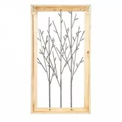 Grayson Lane 20-in X 36-in Brown Metal Contemporary Wall Decor 9 Grayson Lane 20-in X 36-in Brown Metal Contemporary Wall Decor -GRAYSON LANE SHOP 330940729 AlternateImage8