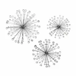 Grayson Lane 16-in X 20-in X 24-in Black Metal Glam Wall Decor - Set Of 3 -GRAYSON LANE SHOP 330940740 MainImage 001