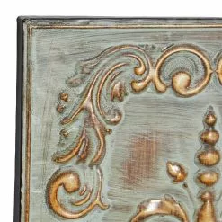 Grayson Lane 16-in X 16-in Brass Metal Rustic Wall Decor - Set Of 4 -GRAYSON LANE SHOP 330940744 AlternateImage6