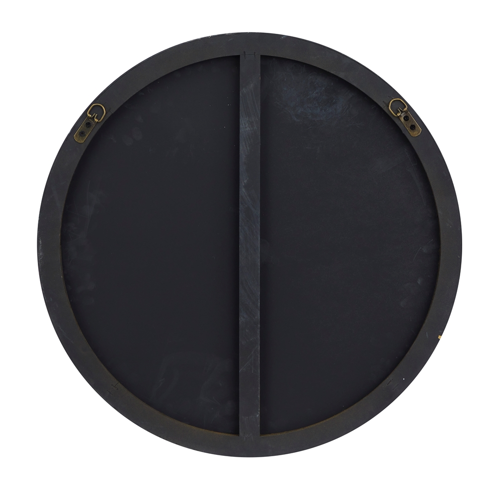 Grayson Lane 24-in X 24-in Round Gold Contemporary Framed Wall Mirror 1 Grayson Lane 24-in X 24-in Round Gold Contemporary Framed Wall Mirror