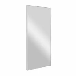 Grayson Lane 36-in X 18-in Rectangle White Framed Wall Mirror