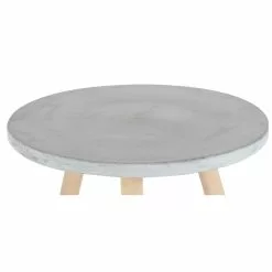 Grayson Lane 18-in X 17-in Grey Composite Round Accent Table 7 Grayson Lane 18-in X 17-in Grey Composite Round Accent Table -GRAYSON LANE SHOP 330940796 AlternateImage3