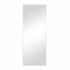 Grayson Lane 36-in X 14-in Rectangle Gold Contemporary Framed Wall Mirror -GRAYSON LANE SHOP 330940818 MainImage 001