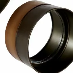 Grayson Lane 16-in, 12-in And 8-in Round Black Framed Wall Mirror - Set Of 3 -GRAYSON LANE SHOP 330940824 AlternateImage3