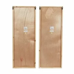 Grayson Lane 12-in X 31.5-in Brown Wooden Farmhouse Cottage Abstract Wall Decor - Set Of 2 -GRAYSON LANE SHOP 330940846 AlternateImage8