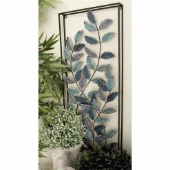 Grayson Lane 14-in X 32-in Black Metal Traditional Floral Wall Decor - Set Of 2 11 Grayson Lane 14-in X 32-in Black Metal Traditional Floral Wall Decor - Set Of 2 -GRAYSON LANE SHOP 330940862 AlternateImage2