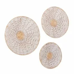 Grayson Lane Cream Dried Plant Material Coastal Style Wall Decor - Set Of 3 -GRAYSON LANE SHOP 330940872 AlternateImage7