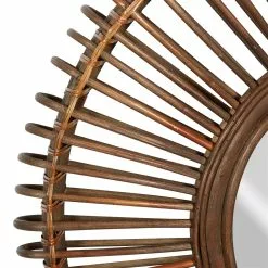 Grayson Lane 30-in X 30-in Round Brown Boho Framed Wall Mirror 10 Grayson Lane 30-in X 30-in Round Brown Boho Framed Wall Mirror -GRAYSON LANE SHOP 330940912 AlternateImage4