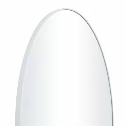 Grayson Lane 32-in X 18-in Oval White Contemporary Framed Wall Mirror -GRAYSON LANE SHOP 330940923 AlternateImage3