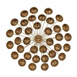 Grayson Lane 24-in X 24-in Gold Metal Glam Ornamental Wall Decor 13 Grayson Lane 24-in X 24-in Gold Metal Glam Ornamental Wall Decor -GRAYSON LANE SHOP 330940936 AlternateImage8