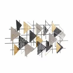 Grayson Lane 21-in X 42-in X 2-in Black Metal Contemporary Wall Decor 9 Grayson Lane 21-in X 42-in X 2-in Black Metal Contemporary Wall Decor -GRAYSON LANE SHOP 330940941 AlternateImage7
