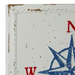 Grayson Lane 12-in X 12-in White Metal Coastal Wall Decor - Set Of 2 -GRAYSON LANE SHOP 330940949 AlternateImage6