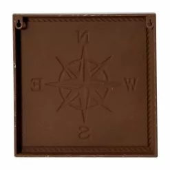 Grayson Lane 12-in X 12-in White Metal Coastal Wall Decor - Set Of 2