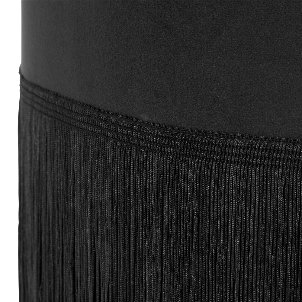 Grayson Lane Rustic Blue Wood And Fabric Round Ottoman 5 Grayson Lane Rustic Blue Wood And Fabric Round Ottoman - Image 5