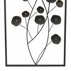 Grayson Lane 14.5-in X 42-in Black Metal Farmhouse Floral Wall Decor - Set Of 2 -GRAYSON LANE SHOP 330940977 AlternateImage6