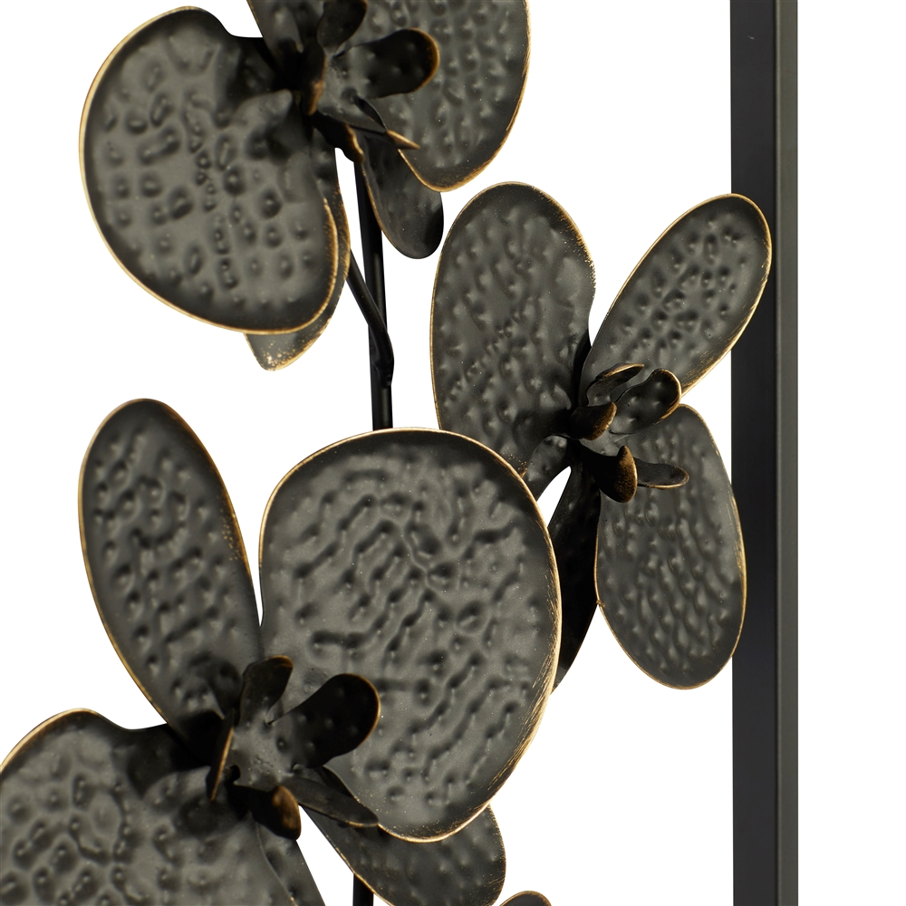 Grayson Lane 14-in X 36-in Black Metal Contemporary Wall Decor - Set Of 2 3 Grayson Lane 14-in X 36-in Black Metal Contemporary Wall Decor - Set Of 2 - Image 3