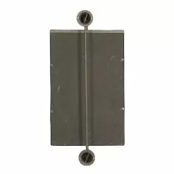 Grayson Lane 28-in X 14-in Rectangle Black Industrial Framed Wall Mirror