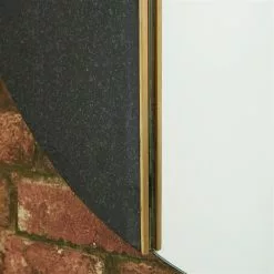 Grayson Lane 28-in X 28-in Round Black Contemporary Framed Wall Mirror -GRAYSON LANE SHOP 330941063 AlternateImage3