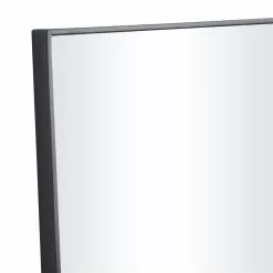 Grayson Lane 30-in X 14-in Rectangle Black Contemporary Framed Wall Mirror 7 Grayson Lane 30-in X 14-in Rectangle Black Contemporary Framed Wall Mirror -GRAYSON LANE SHOP 330941094 AlternateImage3