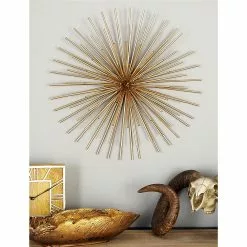 Grayson Lane 16-in X 20-in X 24-in Gold Metal Contemporary Wall Decor - Set Of 3 11 Grayson Lane 16-in X 20-in X 24-in Gold Metal Contemporary Wall Decor - Set Of 3 -GRAYSON LANE SHOP 330941110 AlternateImage4