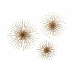 Grayson Lane 16-in X 20-in X 24-in Gold Metal Contemporary Wall Decor - Set Of 3 14 Grayson Lane 16-in X 20-in X 24-in Gold Metal Contemporary Wall Decor - Set Of 3 -GRAYSON LANE SHOP 330941110 AlternateImage7