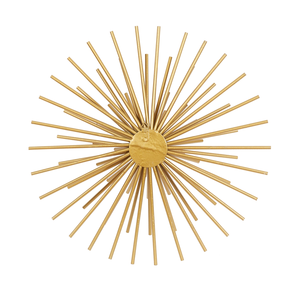 Grayson Lane 16-in X 20-in X 24-in Gold Metal Contemporary Wall Decor - Set Of 3 8 Grayson Lane 16-in X 20-in X 24-in Gold Metal Contemporary Wall Decor - Set Of 3 - Image 8