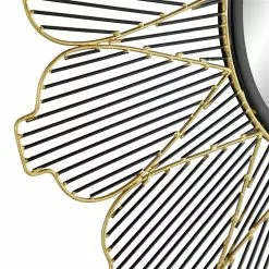 Grayson Lane 29-in X 29-in Round Black Contemporary Framed Wall Mirror -GRAYSON LANE SHOP 330941114 AlternateImage3