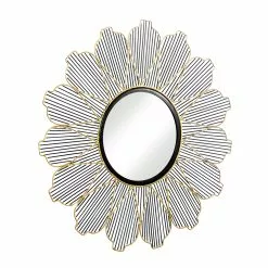 Grayson Lane 29-in X 29-in Round Black Contemporary Framed Wall Mirror -GRAYSON LANE SHOP 330941114 AlternateImage5
