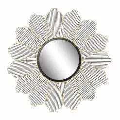 Grayson Lane 29-in X 29-in Round Black Contemporary Framed Wall Mirror -GRAYSON LANE SHOP 330941114 MainImage 001