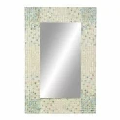 Grayson Lane 36-in X 24-in Rectangle Cream Coastal Framed Wall Mirror -GRAYSON LANE SHOP 330941127 AlternateImage5