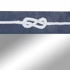 Grayson Lane 31-in X 23-in Rectangle Blue Contemporary Framed Wall Mirror -GRAYSON LANE SHOP 330941133 AlternateImage3