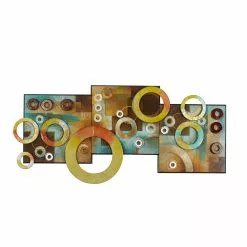 Grayson Lane 17-in X 36-in Multicolour Wooden Modern Wall Decor -GRAYSON LANE SHOP 330941140 MainImage 001