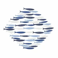 Grayson Lane 21.63-in H X 26.5-in W Coastal Metal Wall Accent