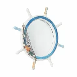 Grayson Lane 24.5-in L X 24.5-in W Round White Framed Wall Mirror -GRAYSON LANE SHOP 330941210 AlternateImage5