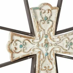 Grayson Lane 19.35-in H X 13-in W Traditional Metal Cross Wall Accent - Set Of 2 -GRAYSON LANE SHOP 330941222 AlternateImage5
