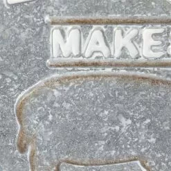 Grayson Lane 16-in H X 16-in W Farmhouse Metal Sign Wall Accent - Set Of 2