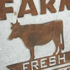 Grayson Lane 18-in H X 18-in W Farmhouse Metal Sign Wall Accent - Set Of 2