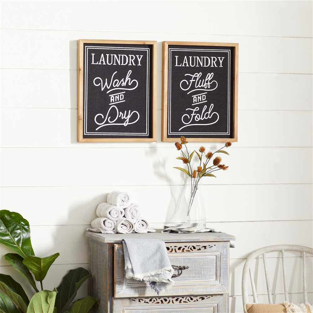 Grayson Lane 15.85-in H X 12.45-in W Farmhouse Wood Sign Wall Accent - Set Of 2 4 Grayson Lane 15.85-in H X 12.45-in W Farmhouse Wood Sign Wall Accent - Set Of 2 - Image 4