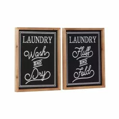 Grayson Lane 15.85-in H X 12.45-in W Farmhouse Wood Sign Wall Accent - Set Of 2 8 Grayson Lane 15.85-in H X 12.45-in W Farmhouse Wood Sign Wall Accent - Set Of 2 -GRAYSON LANE SHOP 330941269 AlternateImage7