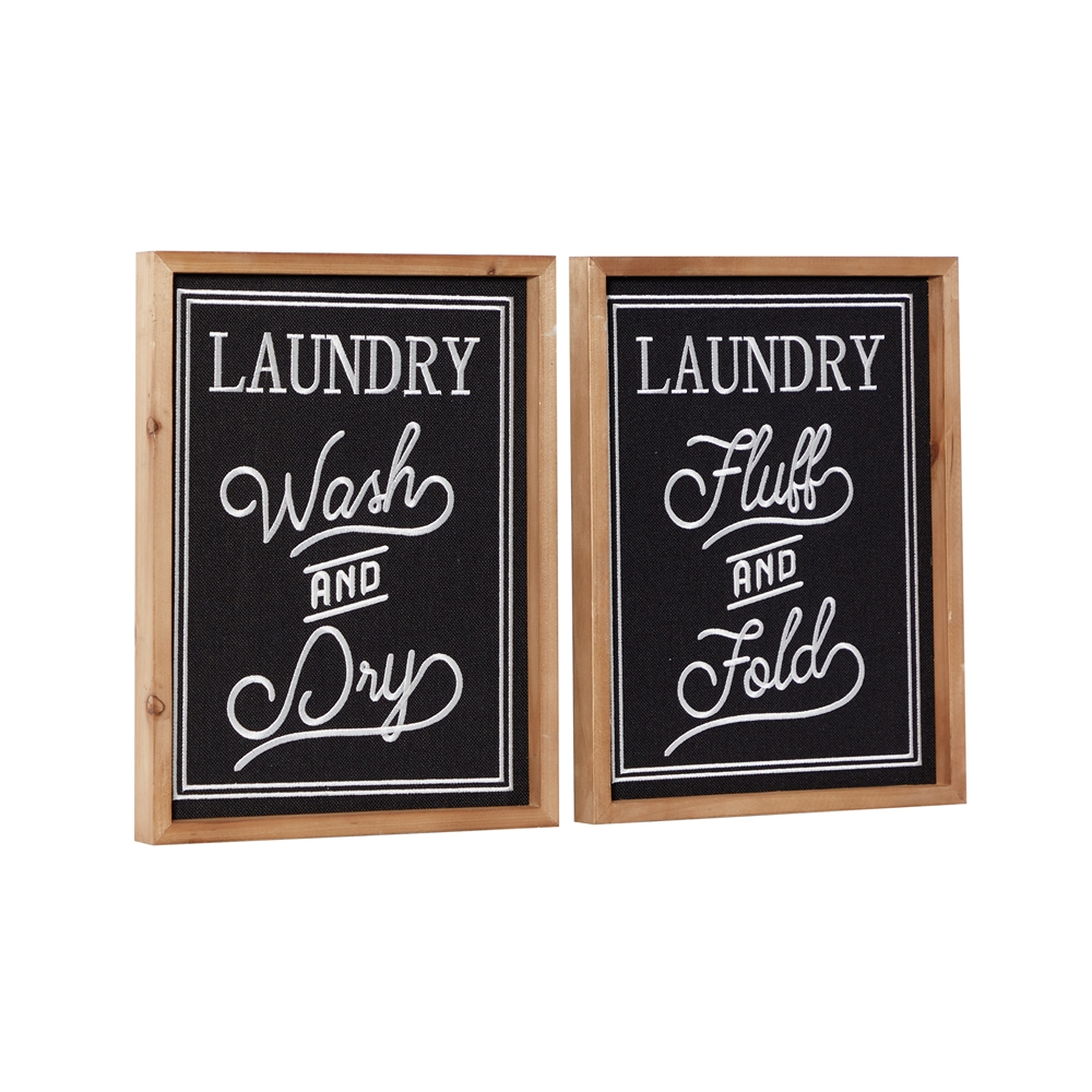 Grayson Lane 15.85-in H X 12.45-in W Farmhouse Wood Sign Wall Accent - Set Of 2 3 Grayson Lane 15.85-in H X 12.45-in W Farmhouse Wood Sign Wall Accent - Set Of 2 - Image 3
