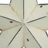 Grayson Lane 24-in H X 24-in W Rustic Metal Cream Stars Wall Accent - Set Of 3