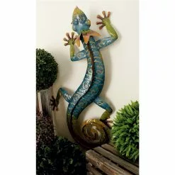 Grayson Lane 29-in H X 15-in W Lizard Metal Wall Accent -GRAYSON LANE SHOP 330941325 AlternateImage2