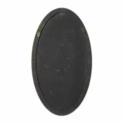 Grayson Lane 31-in L X 18-in W Oval Black Framed Wall Mirror 7 Grayson Lane 31-in L X 18-in W Oval Black Framed Wall Mirror -GRAYSON LANE SHOP 330941335 AlternateImage7