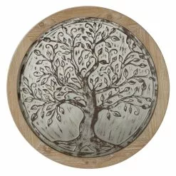 Grayson Lane 23.6-in H X 23.55-in W Wood Tree Wall Accent -GRAYSON LANE SHOP 330941363 MainImage 001