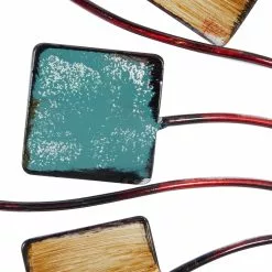 Grayson Lane 32-in H X 32-in W Contemporary Abstract Metal Wall Accent -GRAYSON LANE SHOP 330941409 AlternateImage5