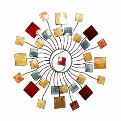 Grayson Lane 32-in H X 32-in W Contemporary Abstract Metal Wall Accent -GRAYSON LANE SHOP 330941409 AlternateImage7