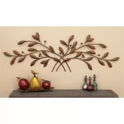 Grayson Lane 22-in H X 60-in W Floral Metal Wall Accent -GRAYSON LANE SHOP 330941531 AlternateImage2