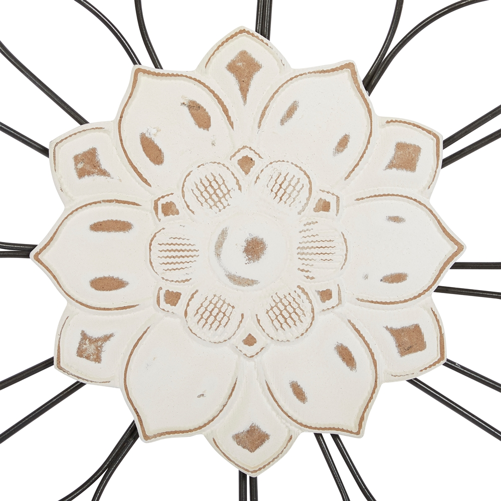 Grayson Lane 20.3-in H X 17.7-in W Ornamental Metal Wall Accent - Set Of 2 5 Grayson Lane 20.3-in H X 17.7-in W Ornamental Metal Wall Accent - Set Of 2 - Image 5